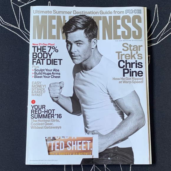 MEN’S FITNESS Other - MEN’S FITNESS Chris Pine July/August 2016